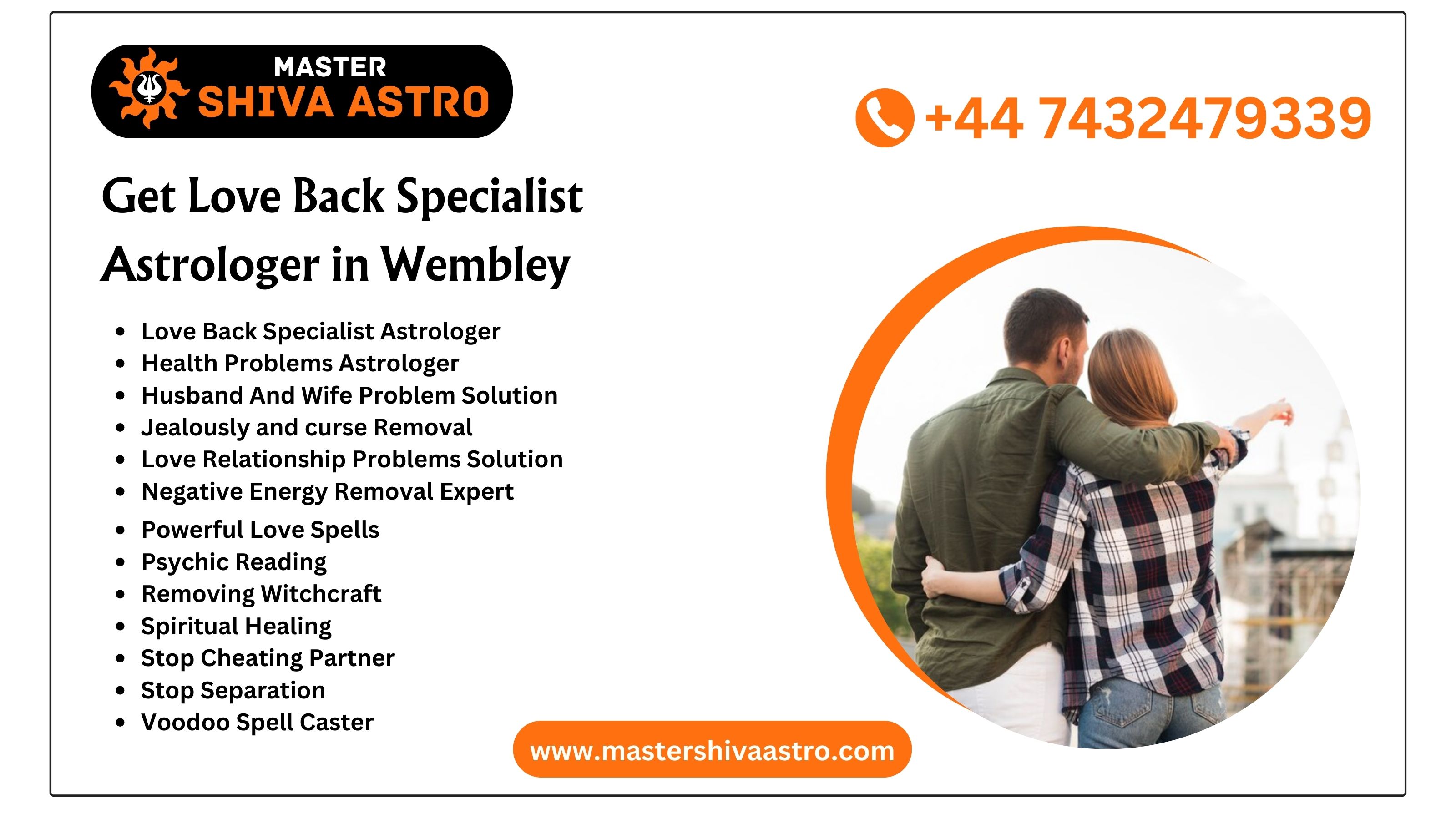 Get Love Back Specialist Astrologer in Wembley - Master Shiva
