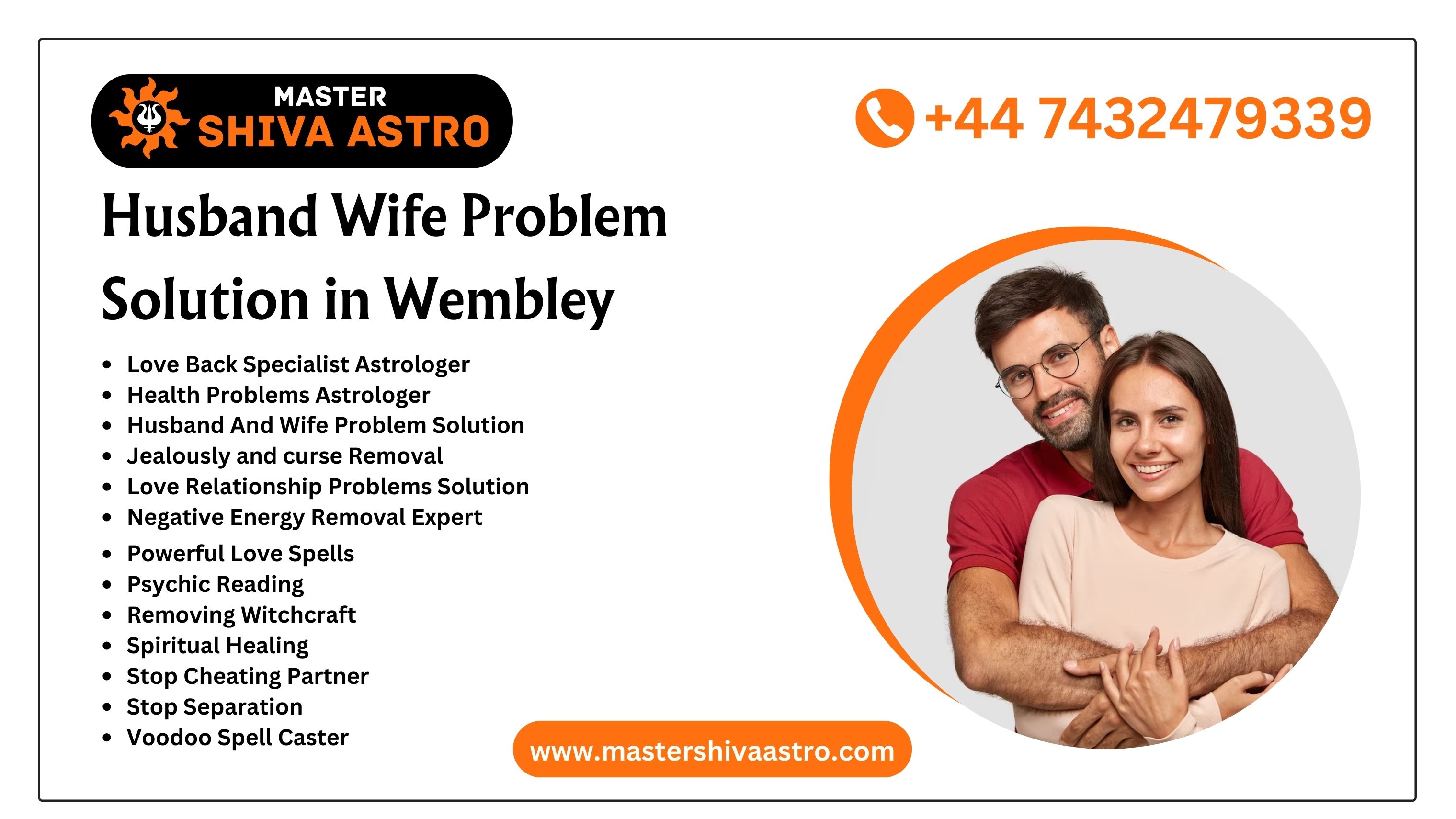 Husband Wife Problem Solution in Wembley - Master Shiva