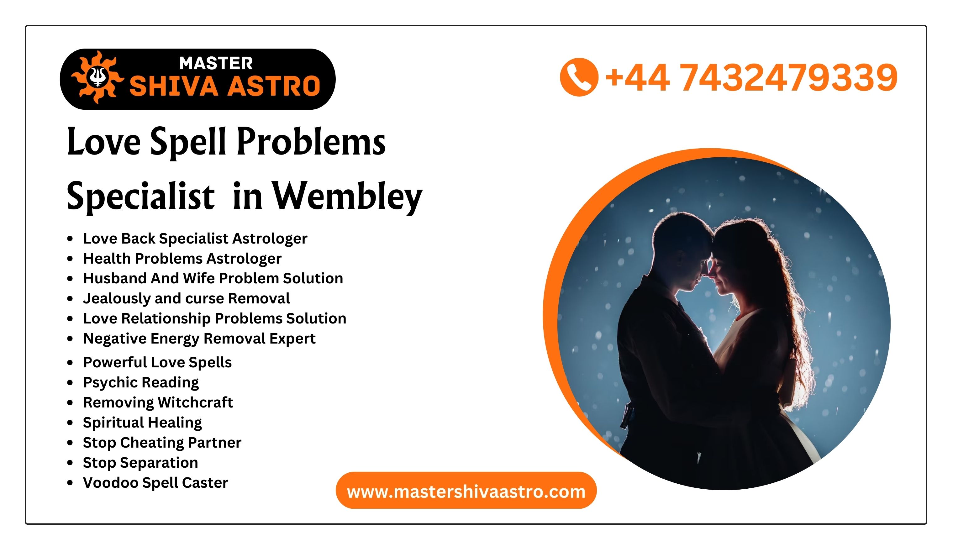 Love Spell Problems Solution in Wembley - Master Shiva