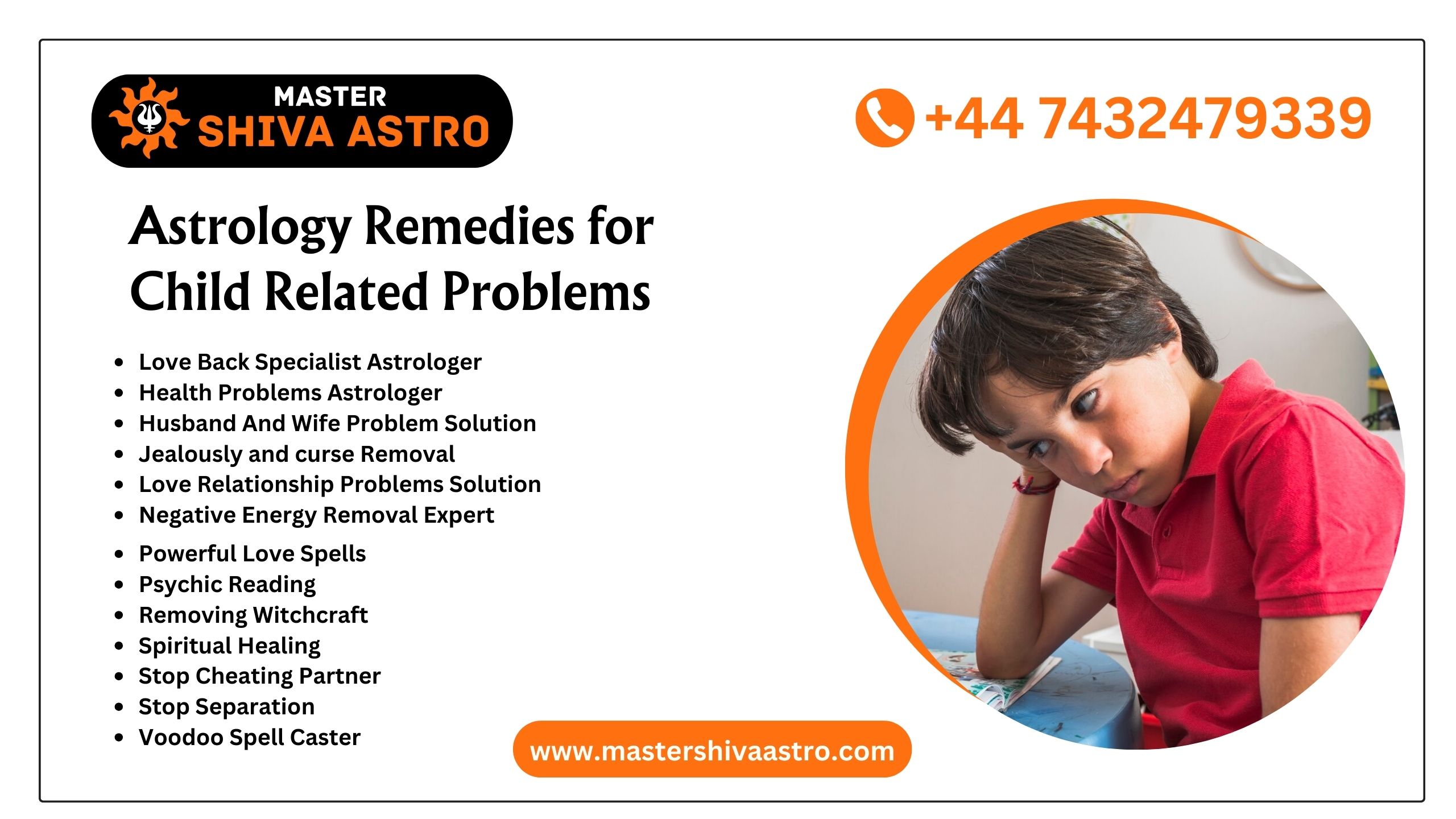Astrology Remedies for Child Related Problems - Master Shiva