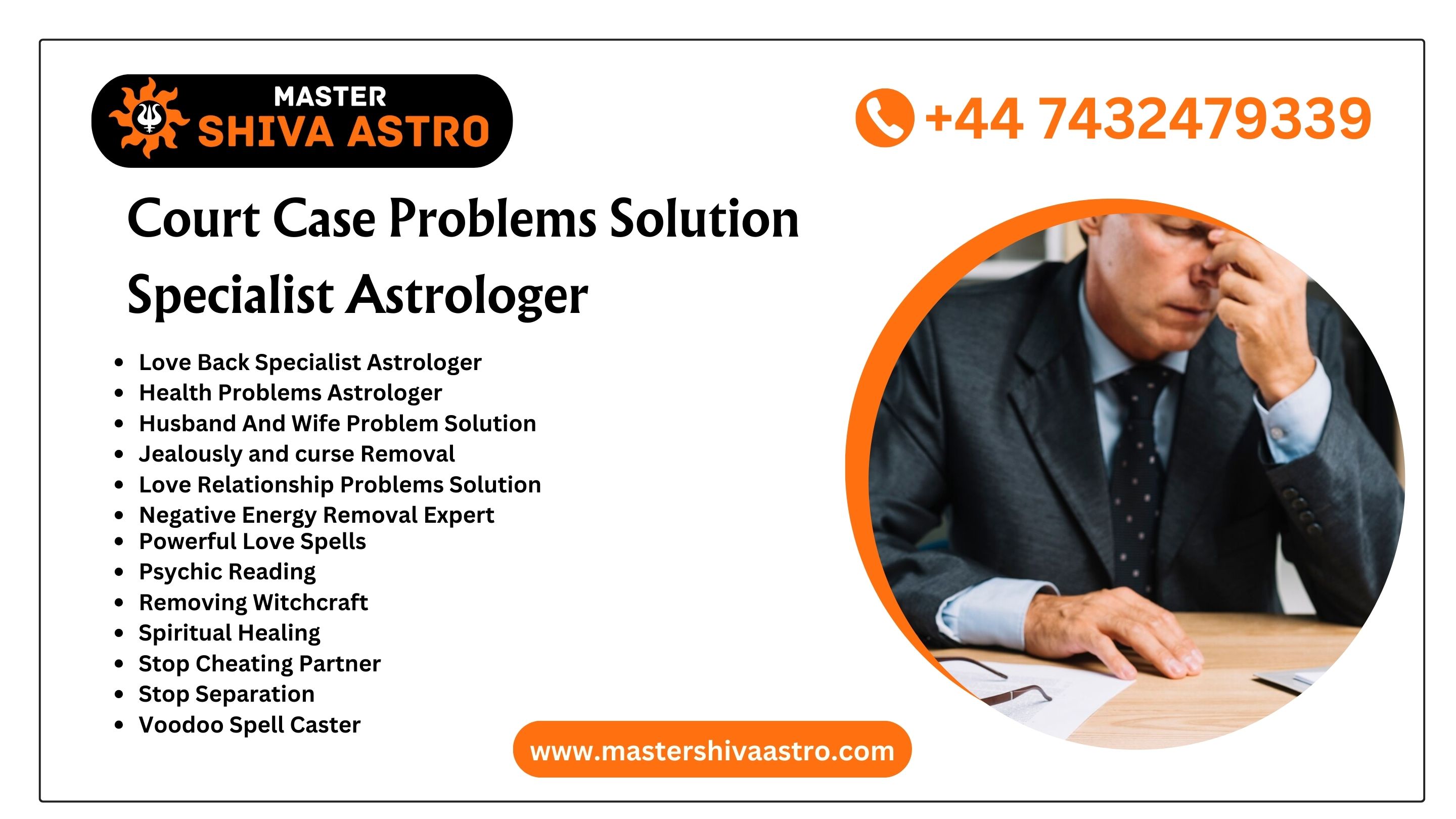 Court Case Problems Solution Specialist Astrologer - Master Shiva