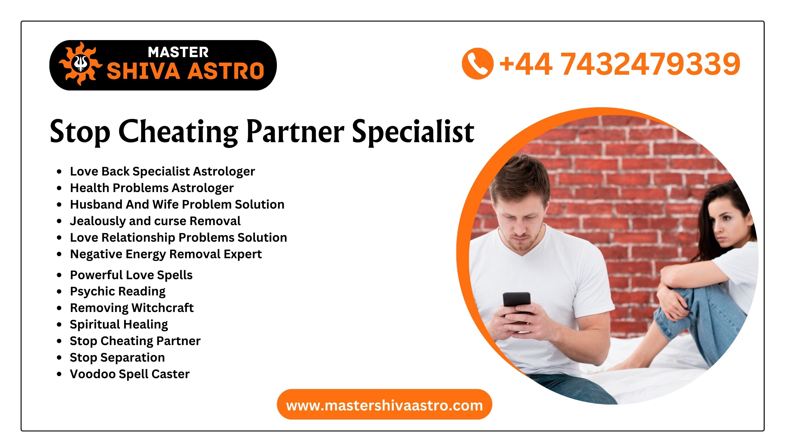 Stop Cheating Partner Specialist - Master Shiva